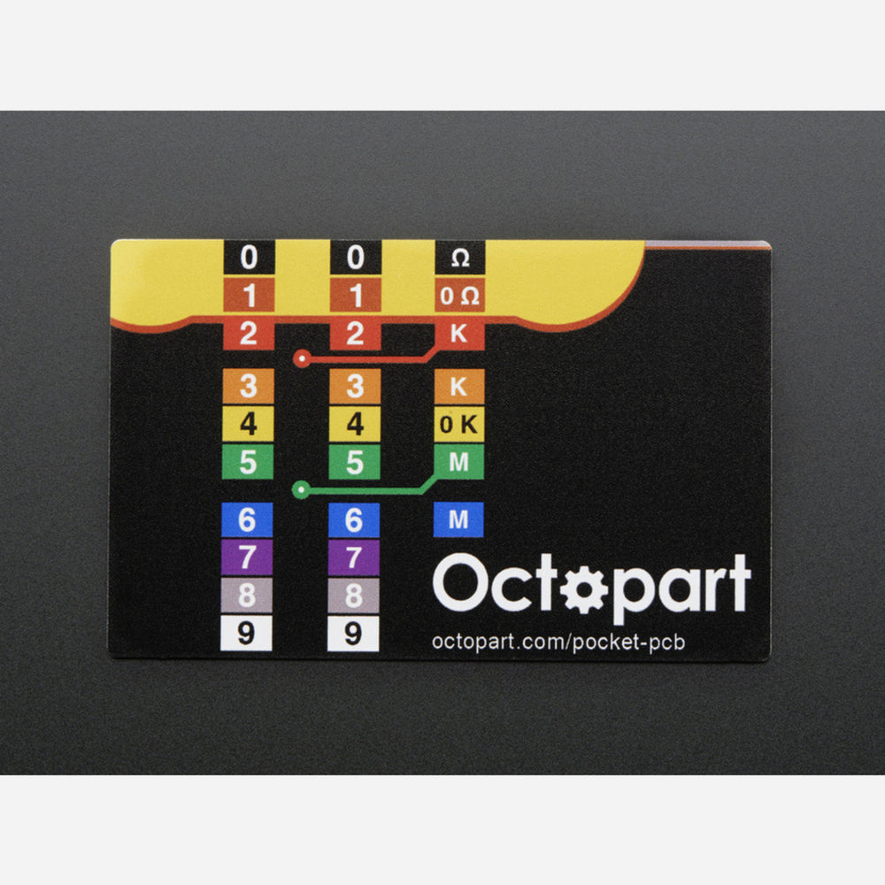 Octopart Pocket Electronics Reference PCB