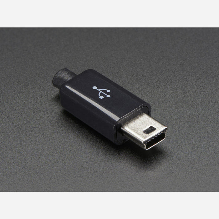 USB DIY Slim Connector Shell - Mini-B Plug