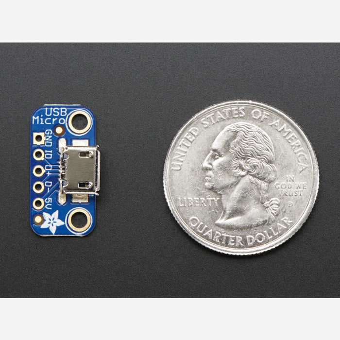 USB Micro-B Breakout Board