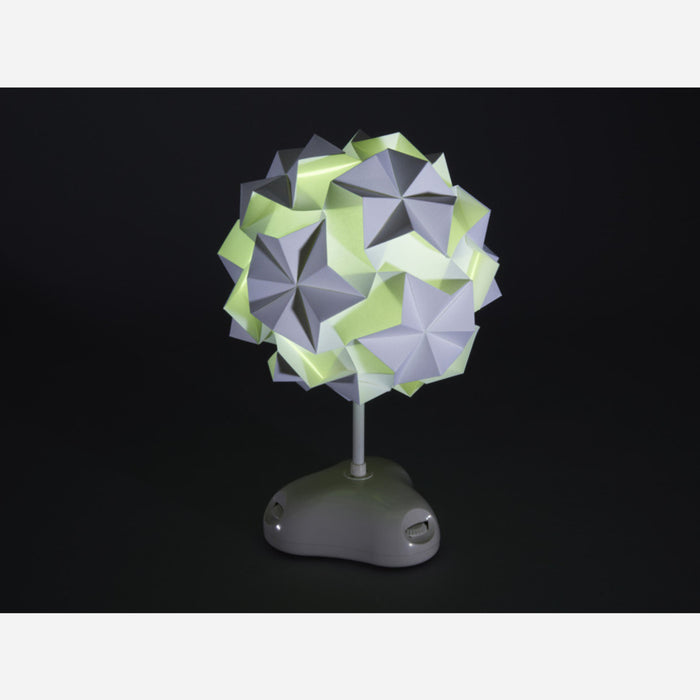 AKARI Origami LED Lamp Shade Kit from Gakken