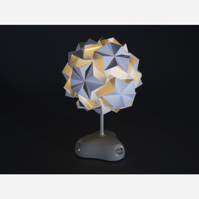 AKARI Origami LED Lamp Shade Kit from Gakken