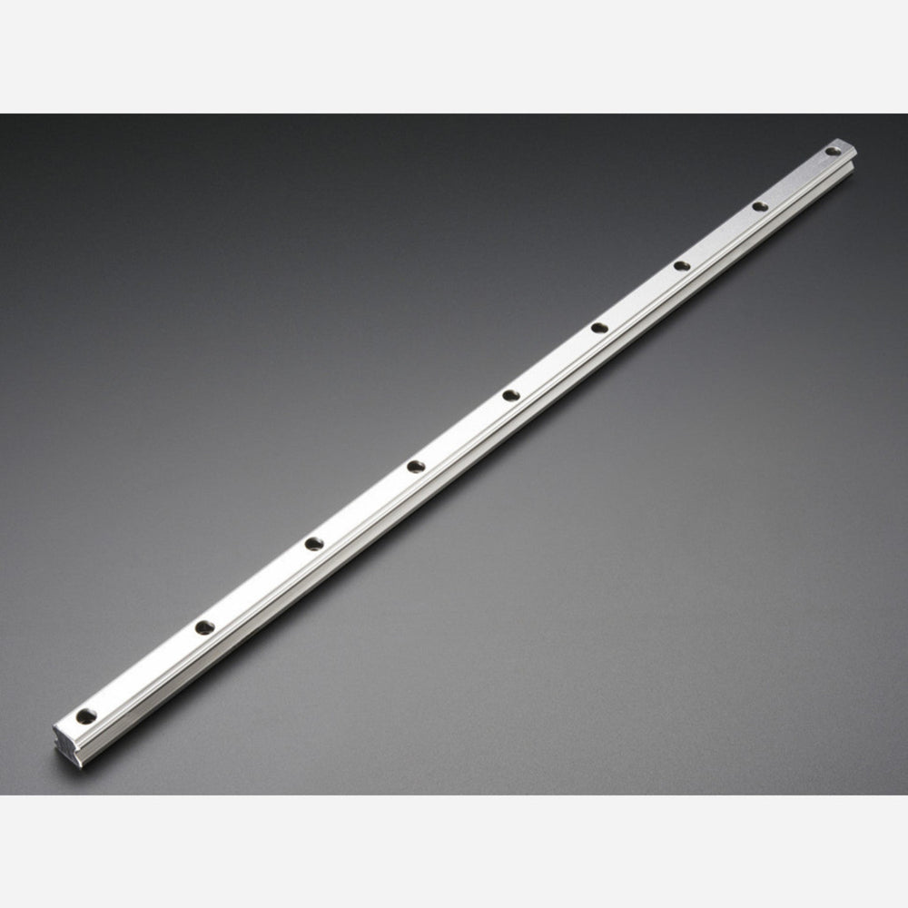 Linear Bearing Supported Slide Rail - 15mm wide - 500mm long