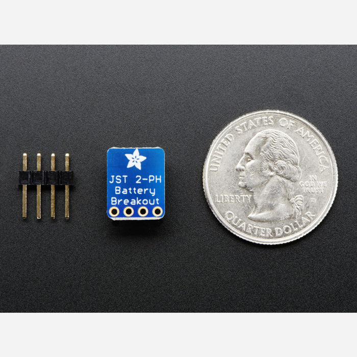 JST-PH 2-Pin SMT Right Angle Breakout Board