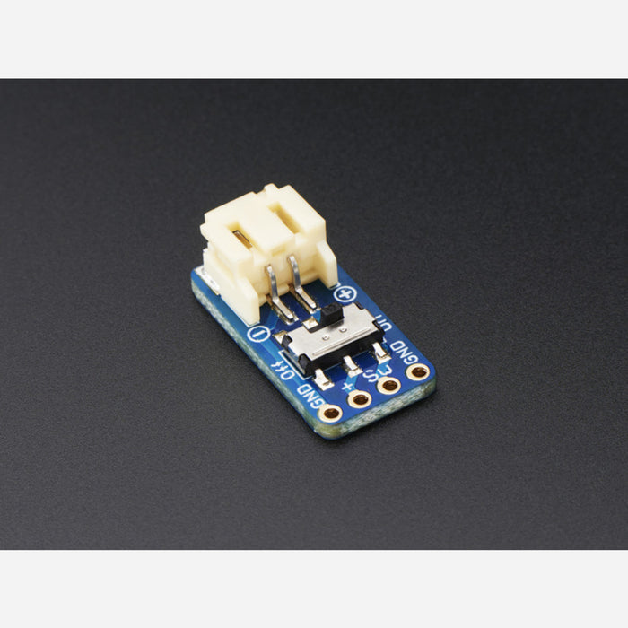 Switched JST-PH 2-Pin SMT Right Angle Breakout Board