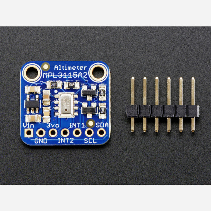 MPL3115A2 - I2C Barometric Pressure/Altitude/Temperature Sensor