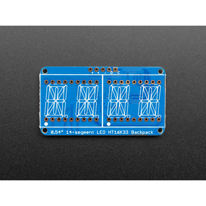 Adafruit 14-segment LED Alphanumeric Backpack