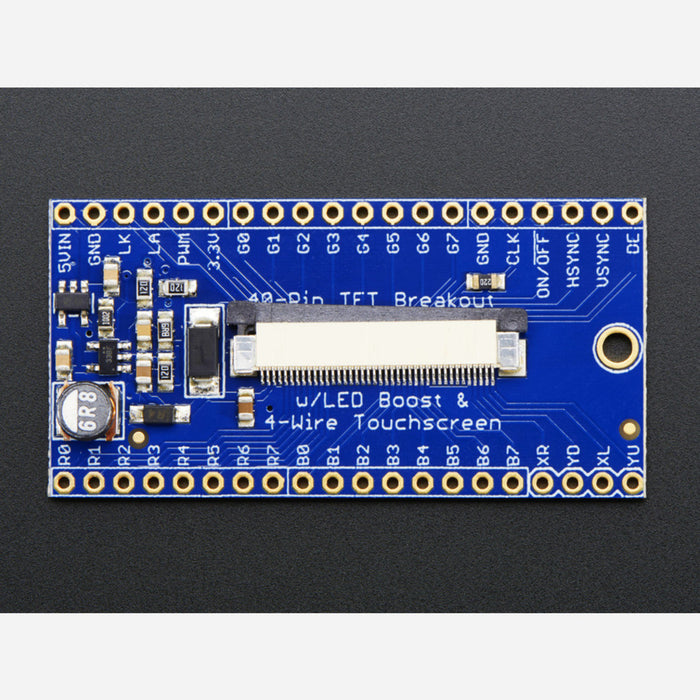 40-pin TFT Friend - FPC Breakout with LED Backlight Driver