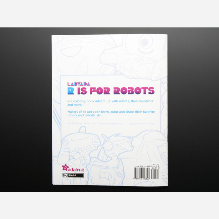 Ladyada's Coloring book - R is for Robots