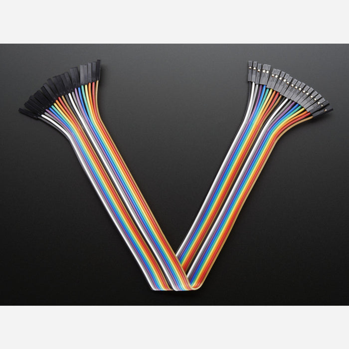 Premium Female/Female Jumper Wires - 20 x 12 (300mm)