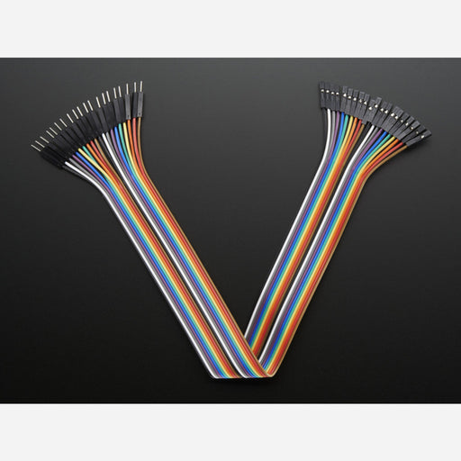 Premium Female/Male 'Extension' Jumper Wires - 20 x 12