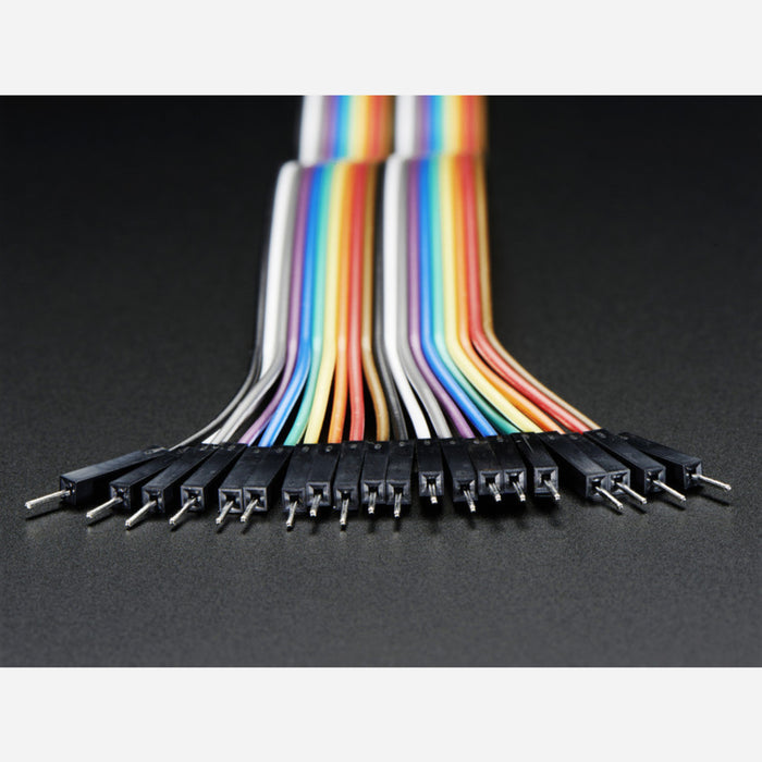 Premium Male/Male Jumper Wires - 20 x 12 (300mm)