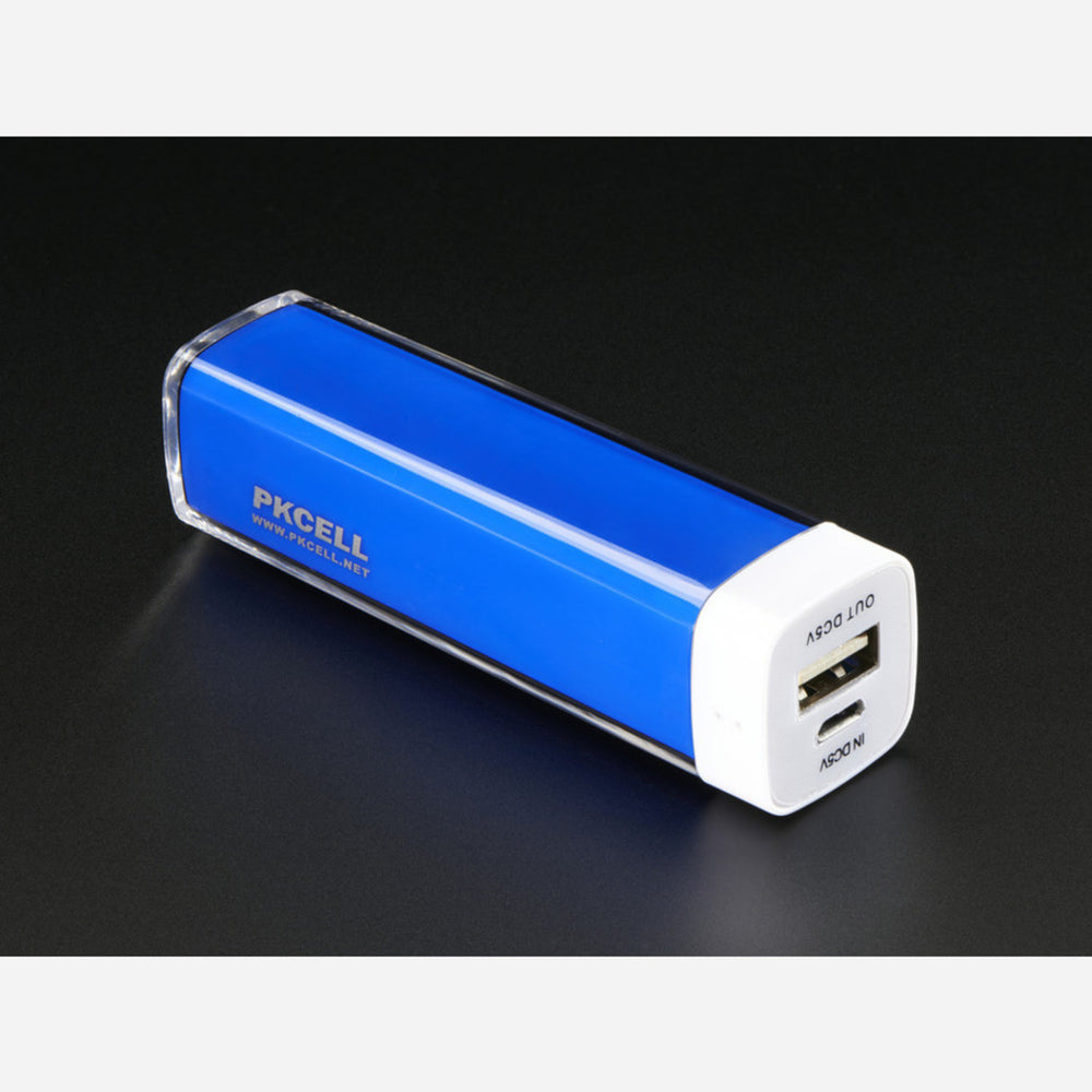 USB Battery Pack - 2200 mAh Capacity - 5V 1A Output