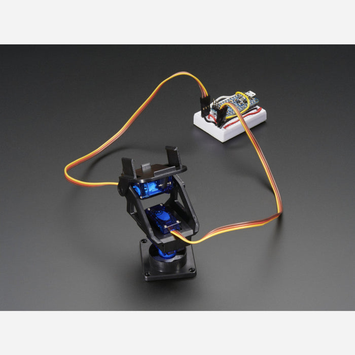 Mini Pan-Tilt Kit - Assembled with Micro Servos