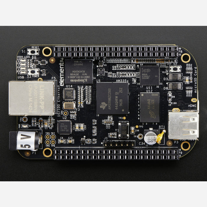 Element 14 BeagleBone Black Rev C - 4GB - Pre-installed Debian [Element 14 Version]