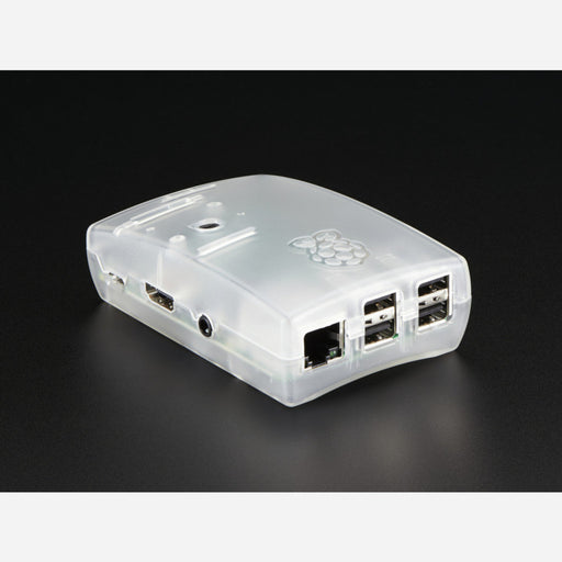 Raspberry Pi B+ / Pi 2 / Pi 3 Frosted White Enclosure