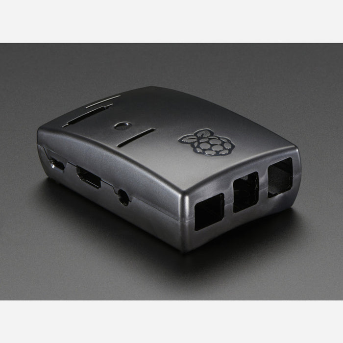 Raspberry Pi B+ / Pi 2 / Pi 3 Black Enclosure