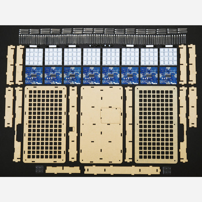 Adafruit HELLA UNTZtrument! Open-Source 16x8 Grid Controller Kit [White LEDs]