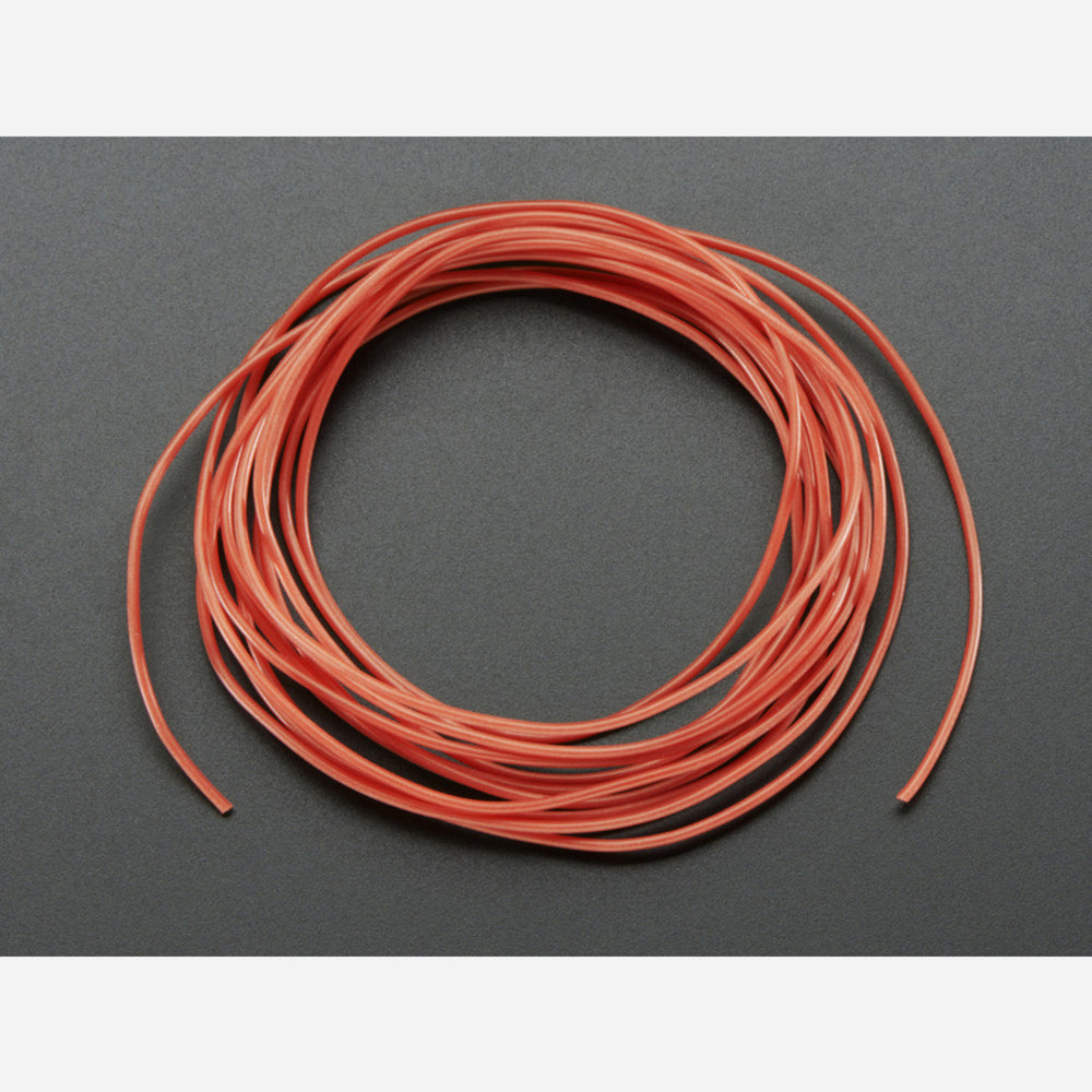 Silicone Cover Stranded-Core Wire - 2m 30AWG Red