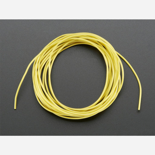 Silicone Cover Stranded-Core Wire - 2m 30AWG Yellow