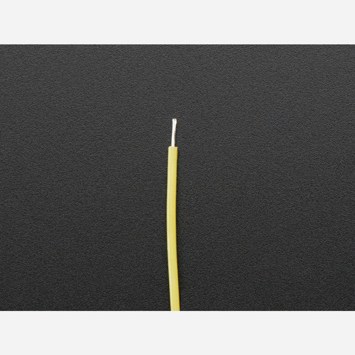 Silicone Cover Stranded-Core Wire - 2m 30AWG Yellow