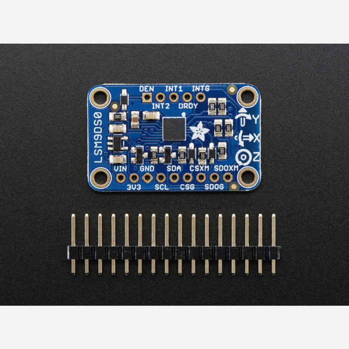 Adafruit 9-DOF Accel/Mag/Gyro+Temp Breakout Board - LSM9DS0