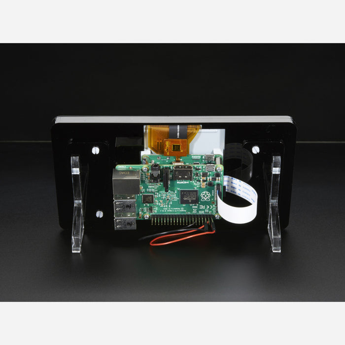 Pimoroni Raspberry Pi 7 Touchscreen Display Case - Noir