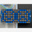 16x8 1.2 LED Matrix + Backpack - Ultra Bright Square Blue LEDs