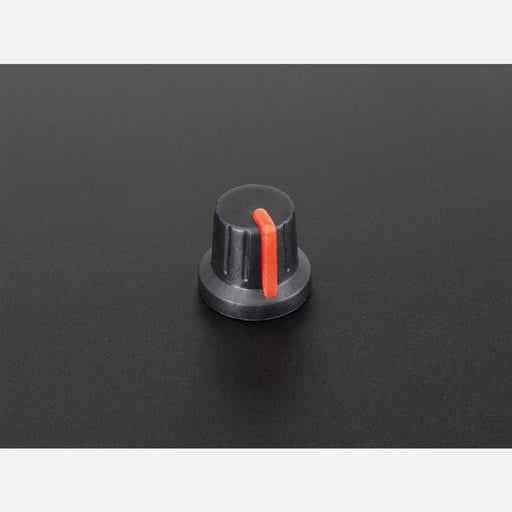 Potentiometer Knob - Soft Touch T18 - Red