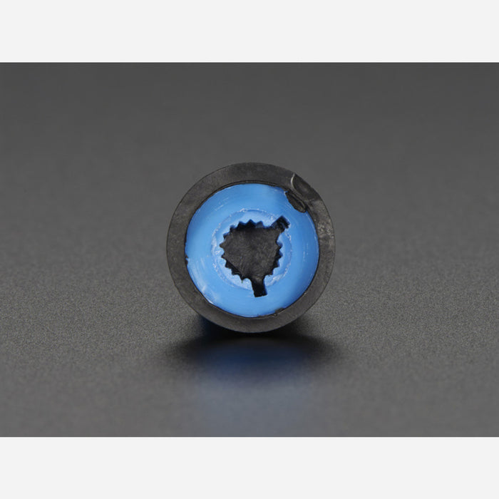 Potentiometer Knob - Soft Touch T18 - Blue