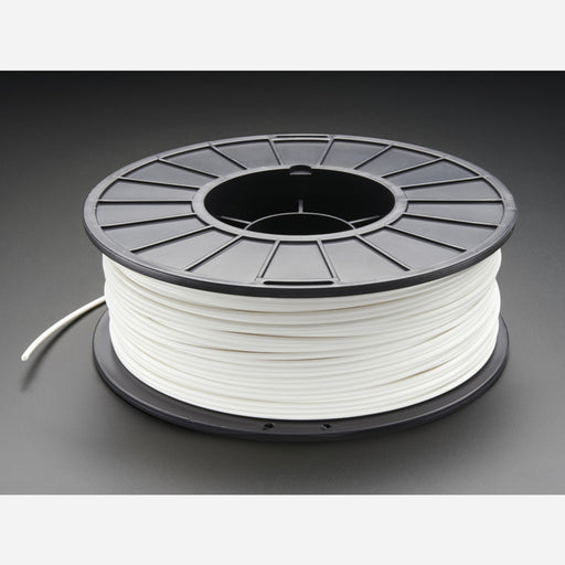 ABS Filament for 3D Printers - 3mm Diameter - White - 1KG