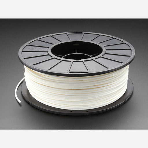 PLA Filament for 3D Printers - 3mm Diameter - White - 1KG