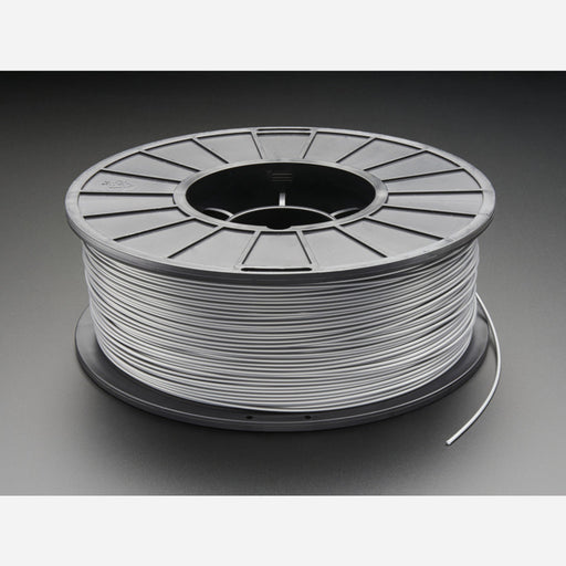 ABS Filament for 3D Printers - 1.75mm Diameter - Silver - 1KG