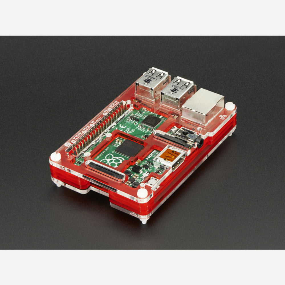 Pibow Coupé - Enclosure for Raspberry Pi 2 / B+ / Pi 3