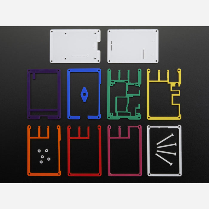 Rainbow Pibow - Enclosure for Raspberry Pi 2 / Model B+/ Pi 3