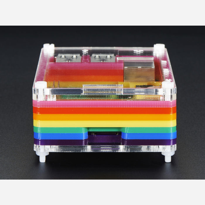 Rainbow Pibow - Enclosure for Raspberry Pi 2 / Model B+/ Pi 3