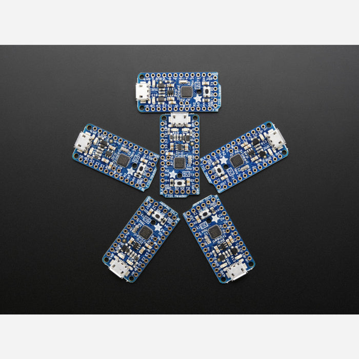 Adafruit Pro Trinket 6-Pack - 3 x 3V and 3 x 5V Trinkets