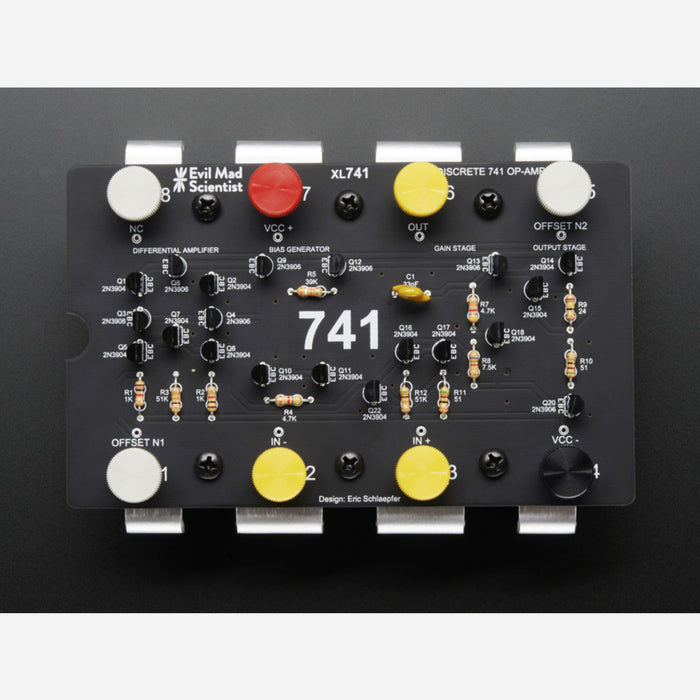 Evil Mad Scientist Labs XL741 Discrete Op-Amp Kit [v2.0]