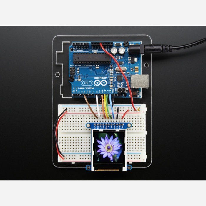 Adafruit 1.44 Color TFT LCD Display with MicroSD Card breakout [ST7735R]