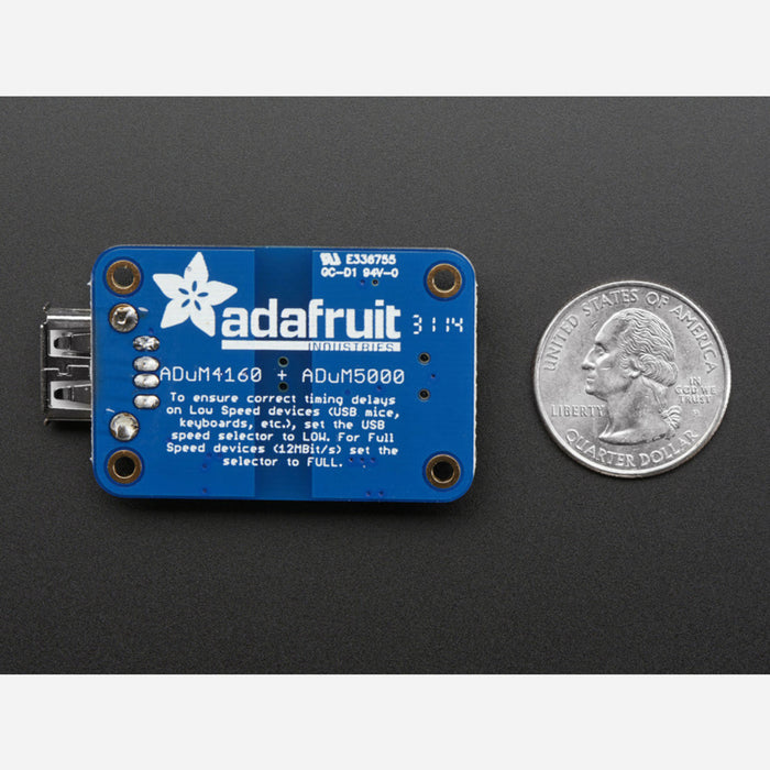 Adafruit USB Isolator - 100mA Isolated Low/Full Speed USB