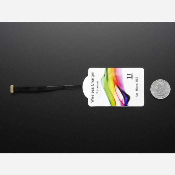 Universal Qi Wireless Charging Module - 40mm Reverse MicroUSB