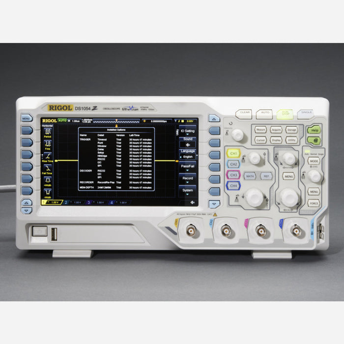 1 GS/s 50 MHz 4-channel Digital Oscilloscope - Rigol DS1054Z [Rigol DS1054Z]