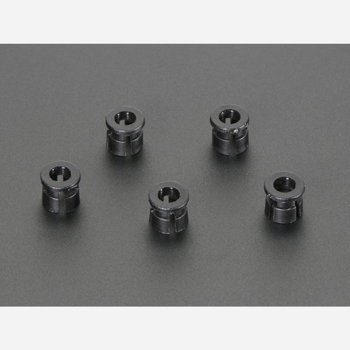 3mm Plastic Bevel LED Holder - Pack of 5