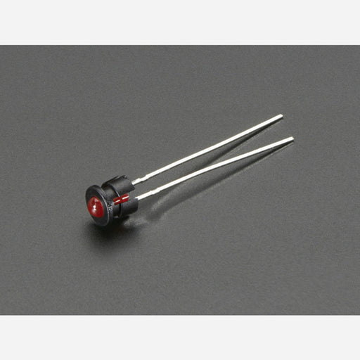 3mm Plastic Bevel LED Holder - Pack of 5