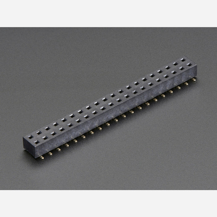 SMT GPIO Header for Raspberry Pi HAT - 2x20 Short Female Header