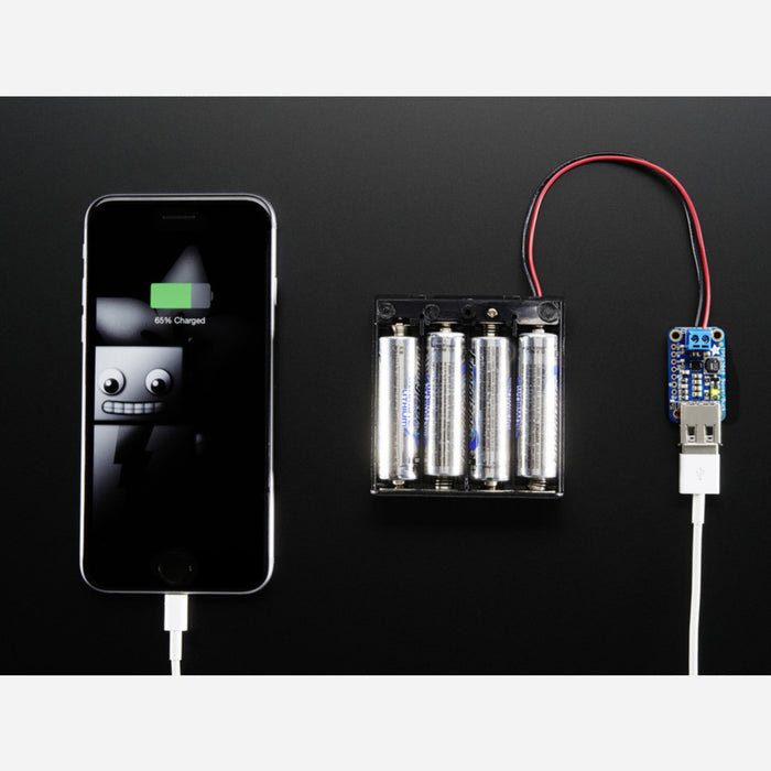 VERTER 5V USB Buck-Boost - 500mA from 3V-5V / 1000ma from 5V-12V