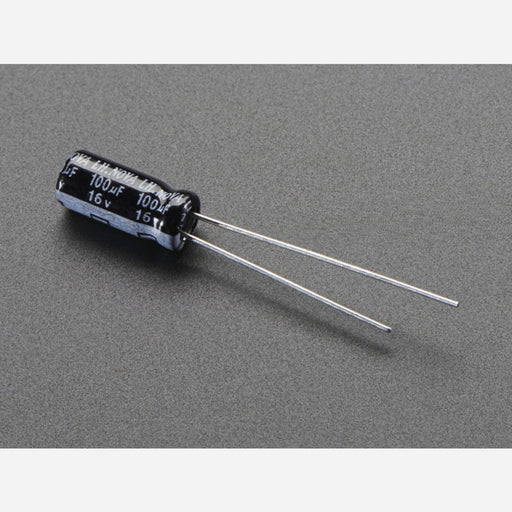 100uF 16V Electrolytic Capacitors - Pack of 10