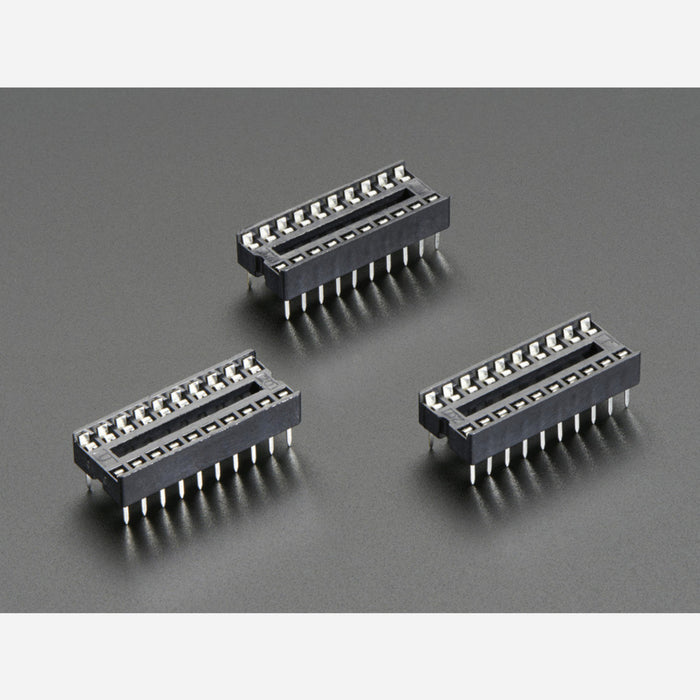 IC Socket - for 20-pin 0.3 Chips - Pack of 3