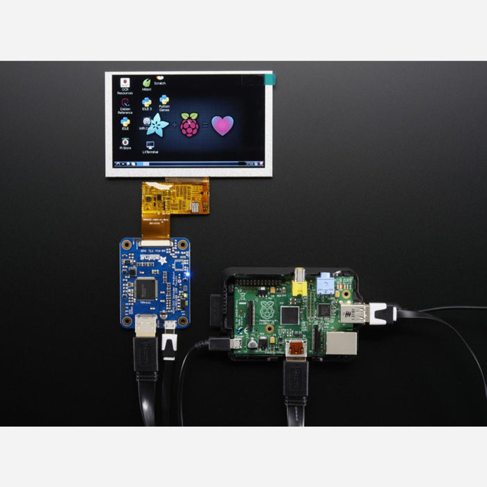 TFP401 HDMI/DVI Decoder to 40-Pin TTL Breakout - Without Touch