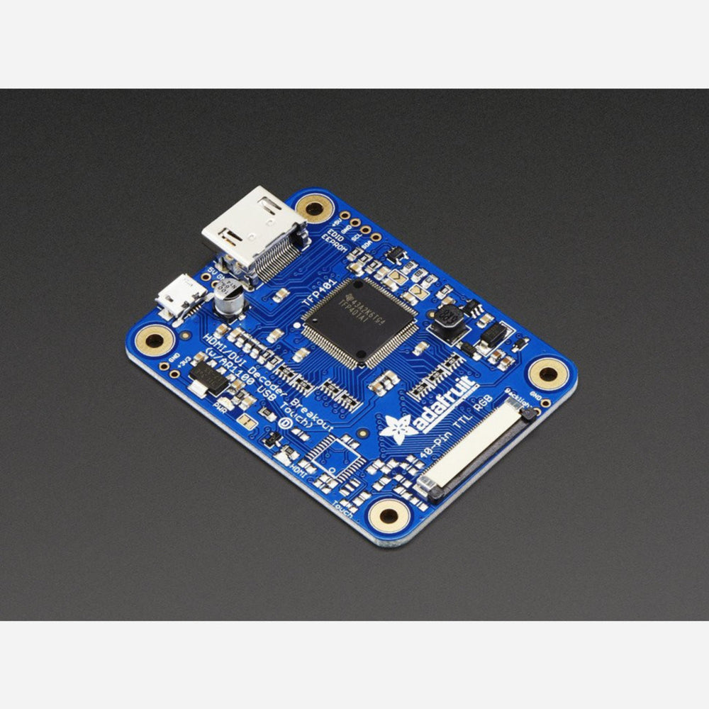 TFP401 HDMI/DVI Decoder to 40-Pin TTL Breakout - Without Touch