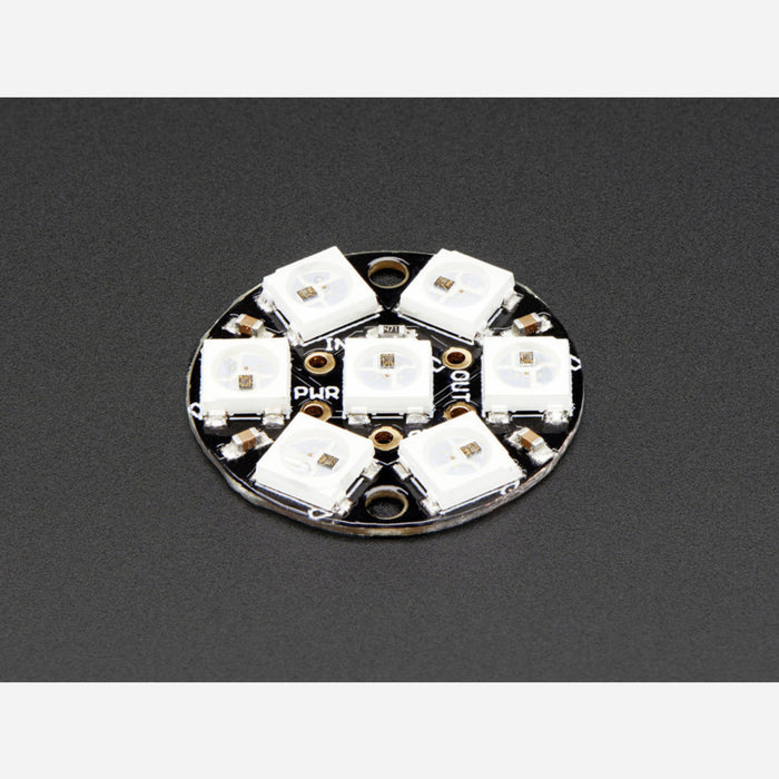 NeoPixel Jewel - 7 x 5050 RGB LED with Integrated Drivers